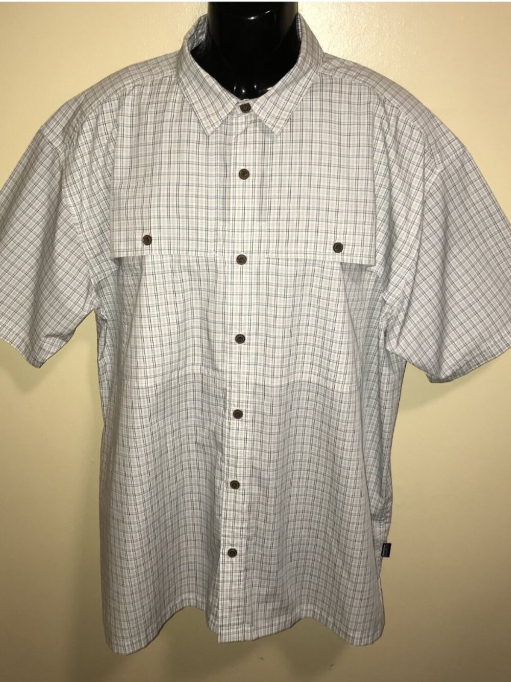 Men's Patagonia Island Hopper Vented Short Sleeve Button Front Shirt-Size: 2XL - Picture 8 of 12